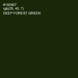 #192807 - Deep Forest Green Color Image